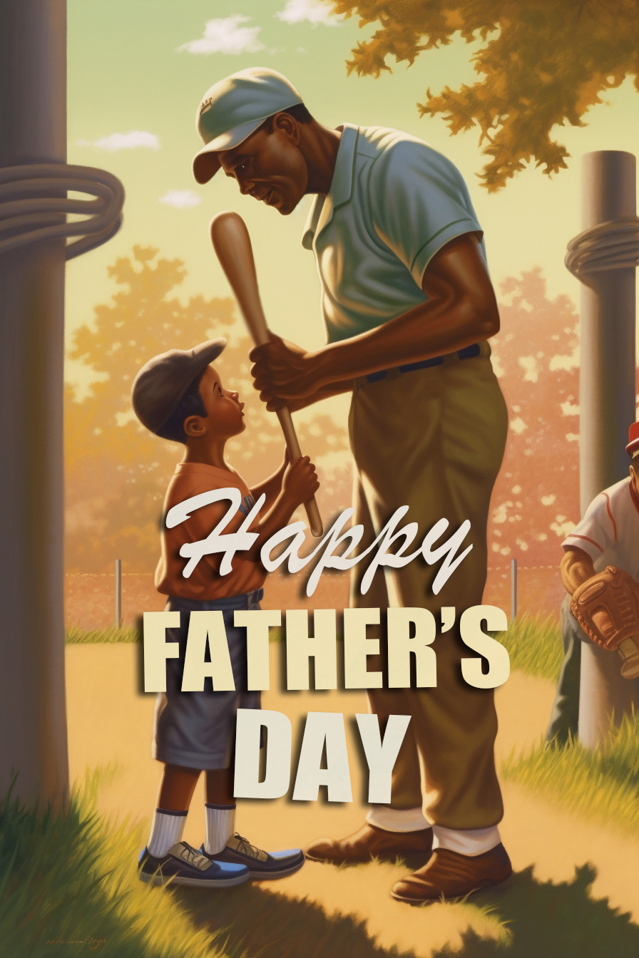Fathers Day Baseball Bat ecard