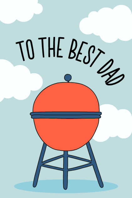 Best Dad Grill ecard