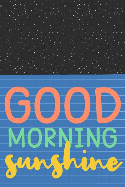 Good Morning Sunshine  ecard