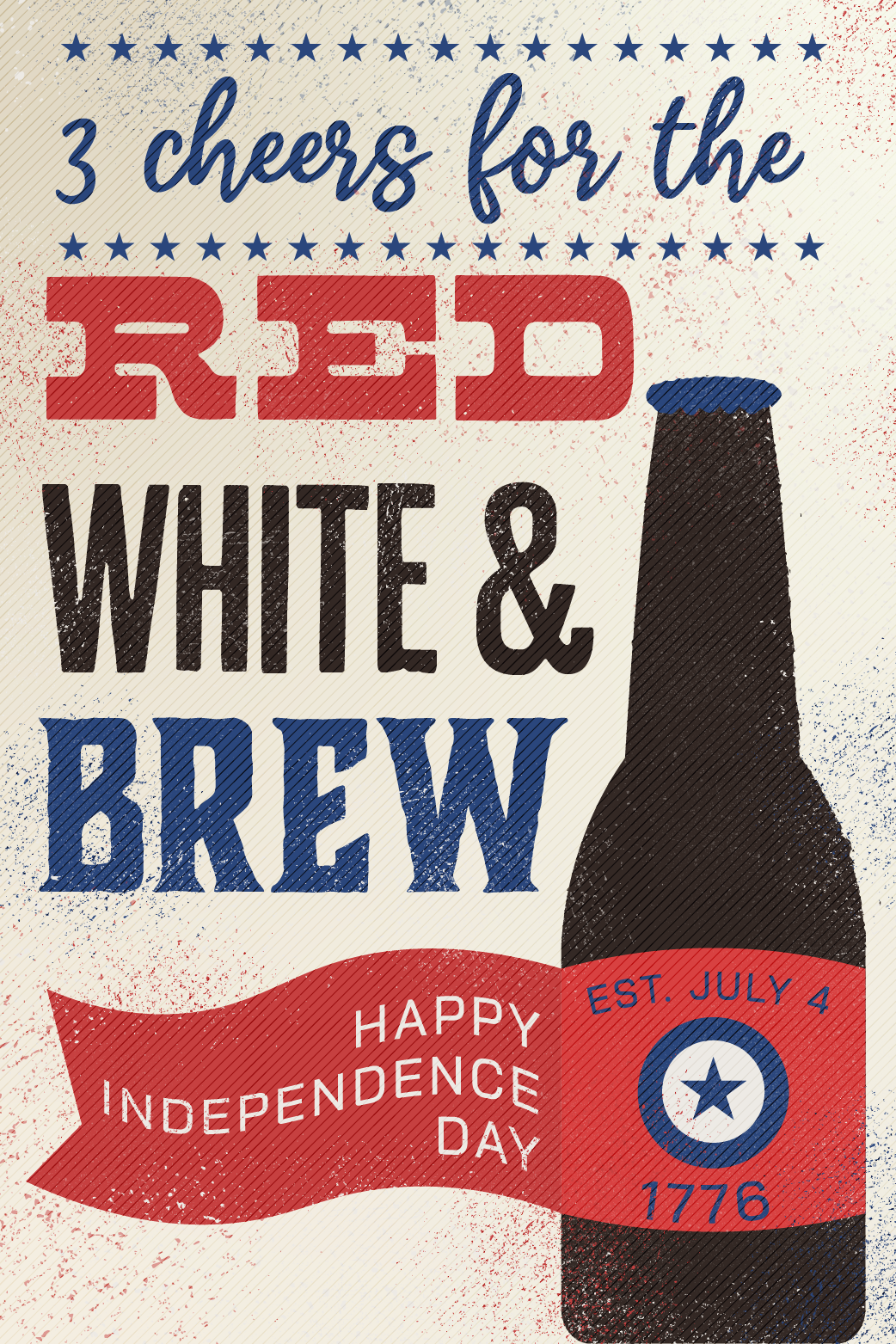 Red White & Brew ecard