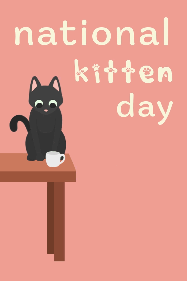 Kitten Mischef  ecard