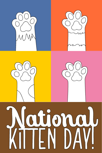 Kitten Paws ecard