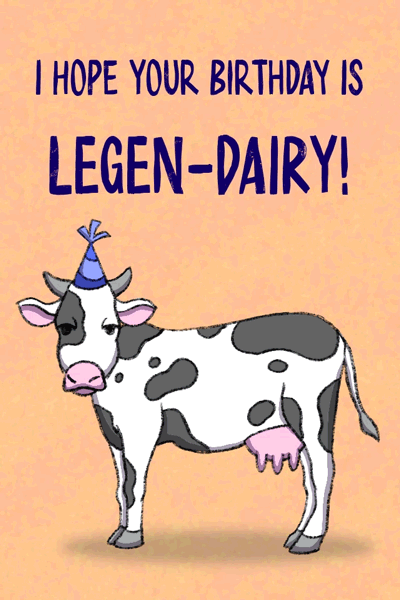 Legendairy Birthday ecard