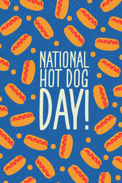 Pattern HotDog ecard