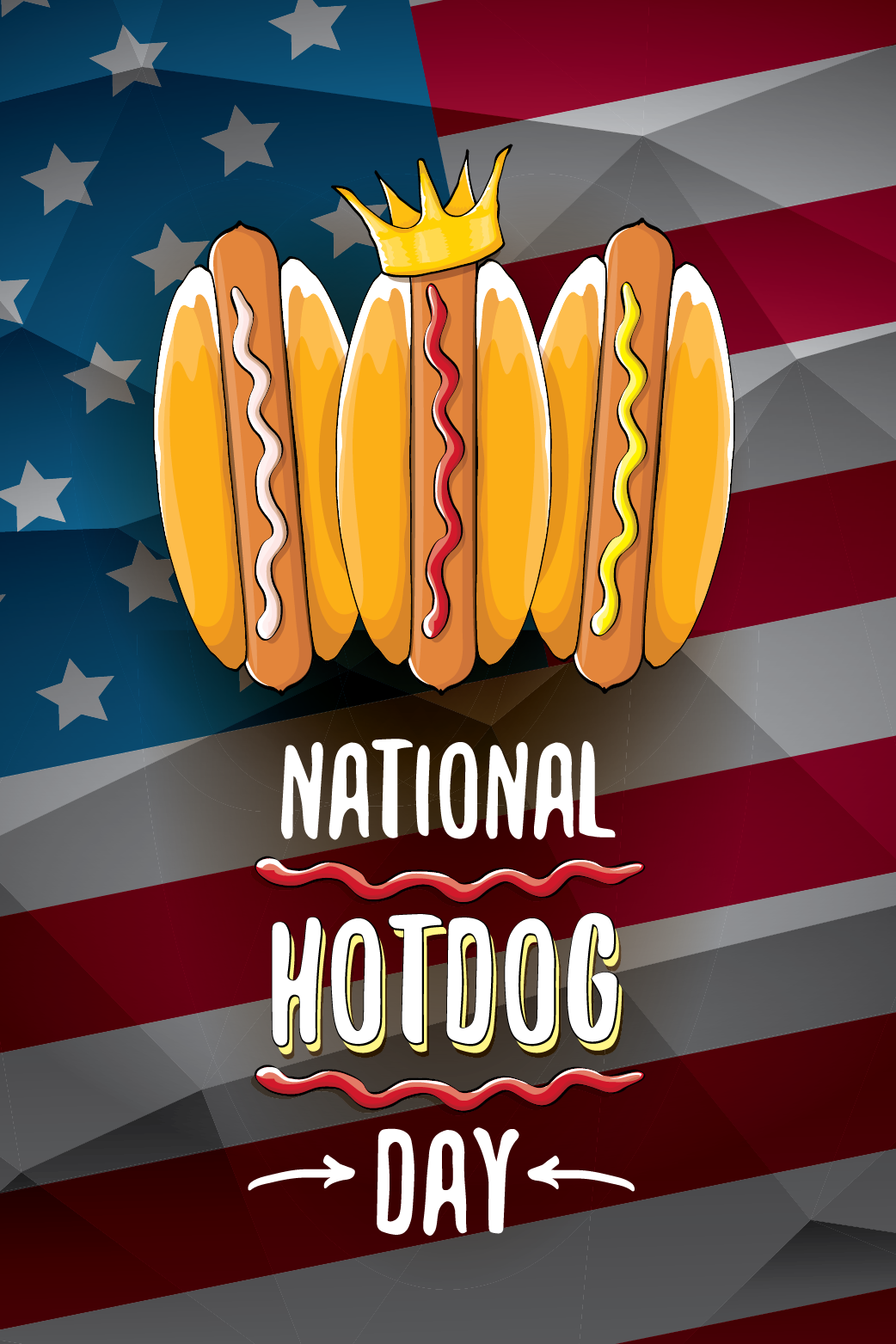 Hot Dog Trio ecard