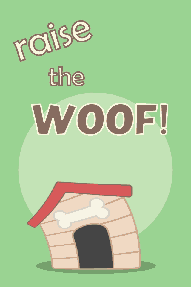 Raise The Woof ecard