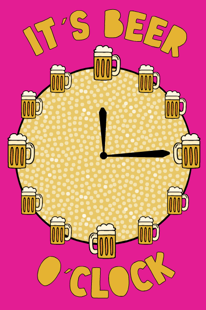 Beer O Clock ecard