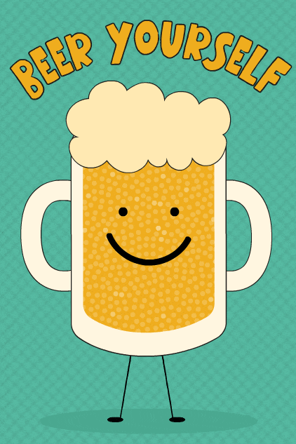 Beer Yourself ecard