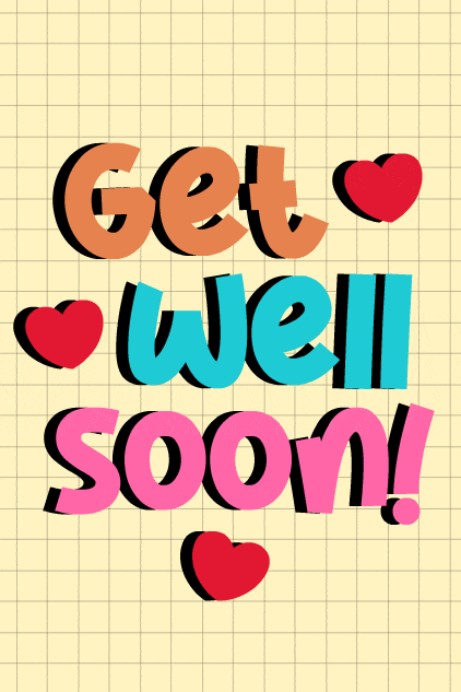 Get Well Soon Letters ecard