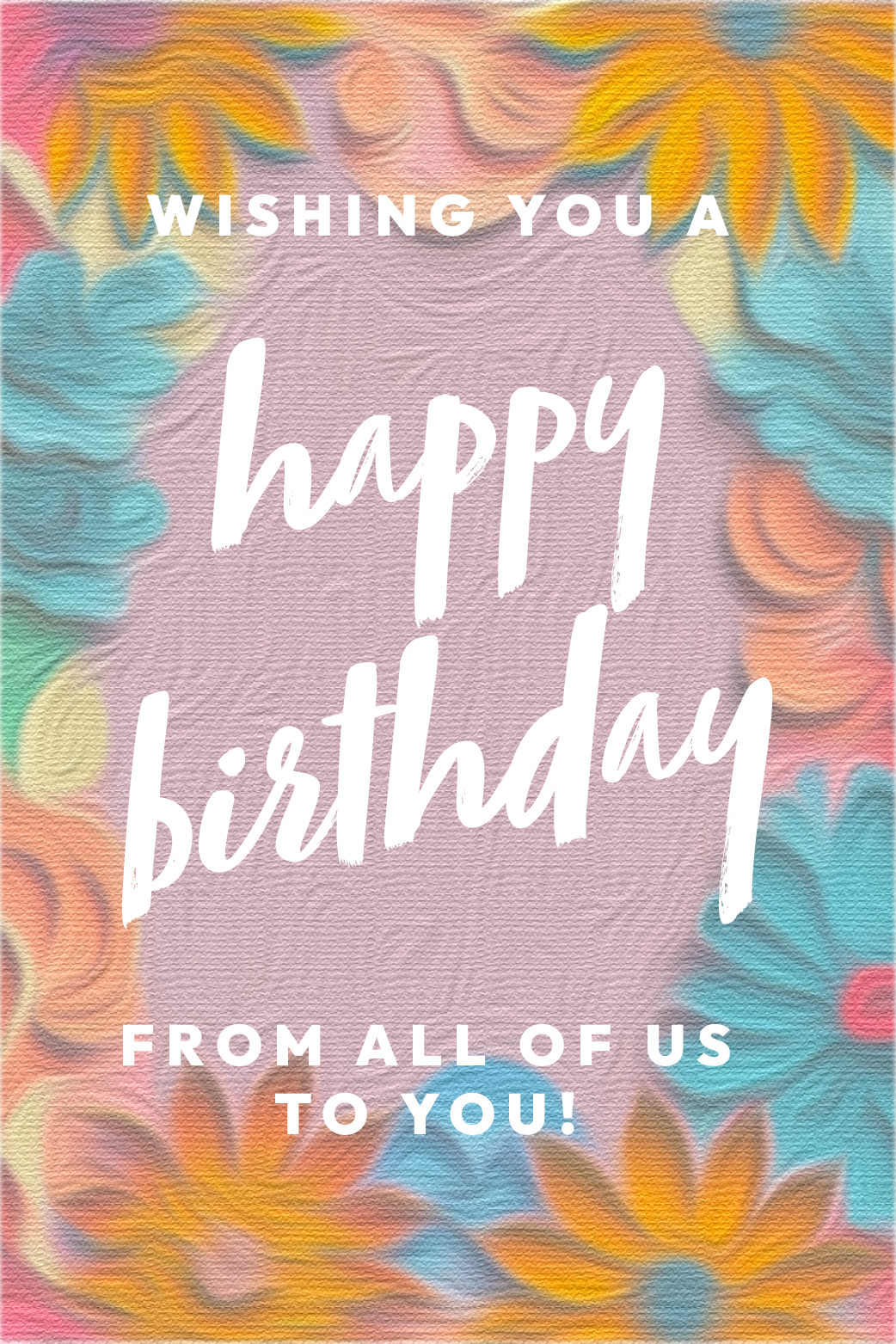 Flower Birthday  ecard
