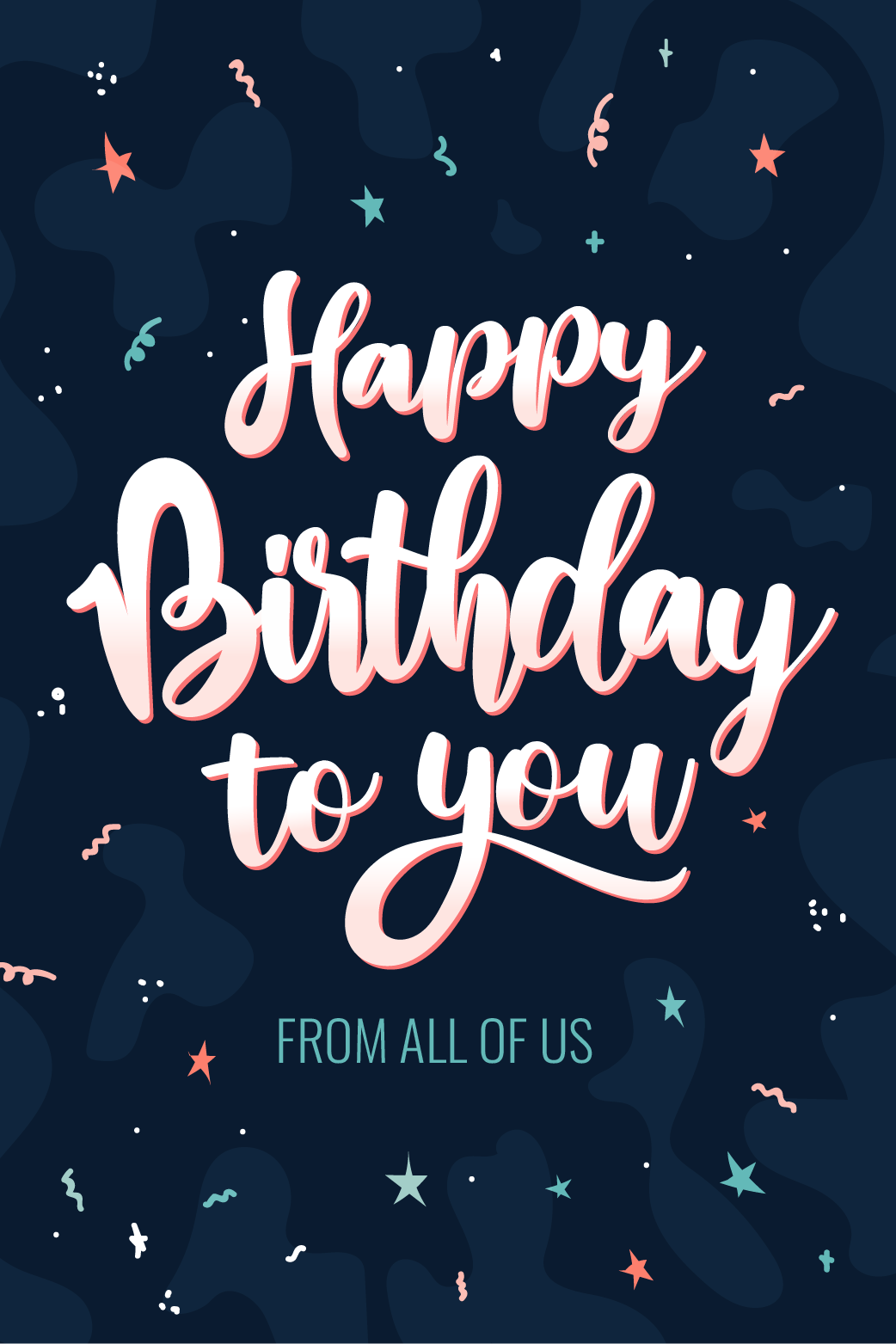 Birthday To You From Us ecard
