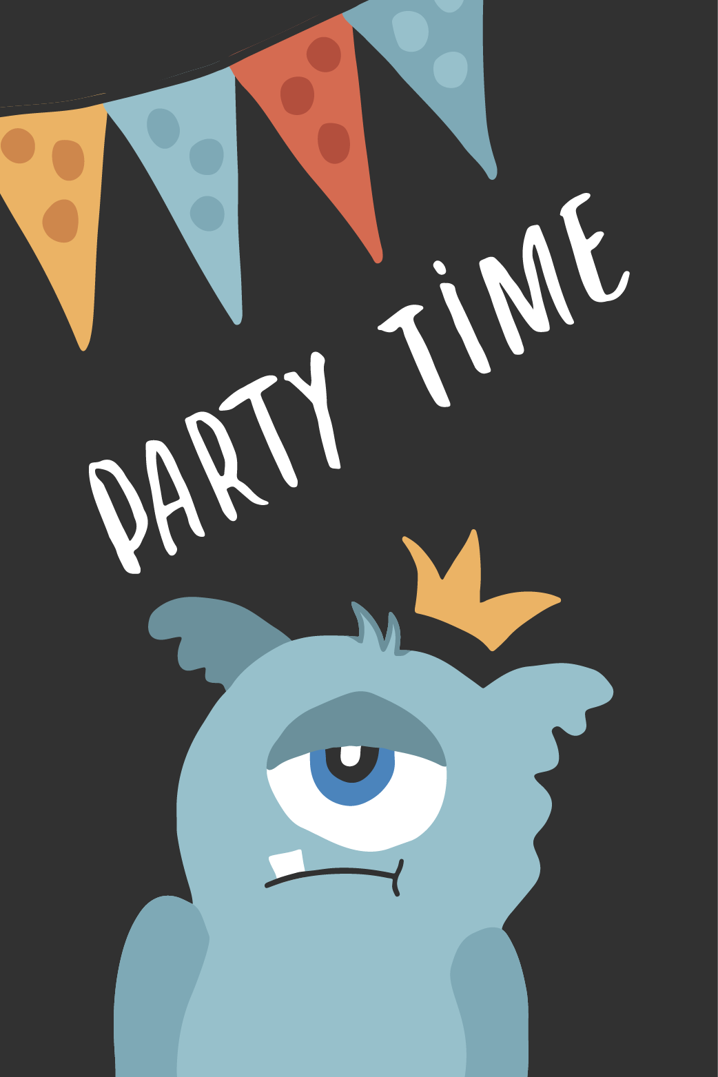 Party Time Monster ecard