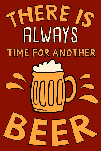 Always Time For Beer ecard