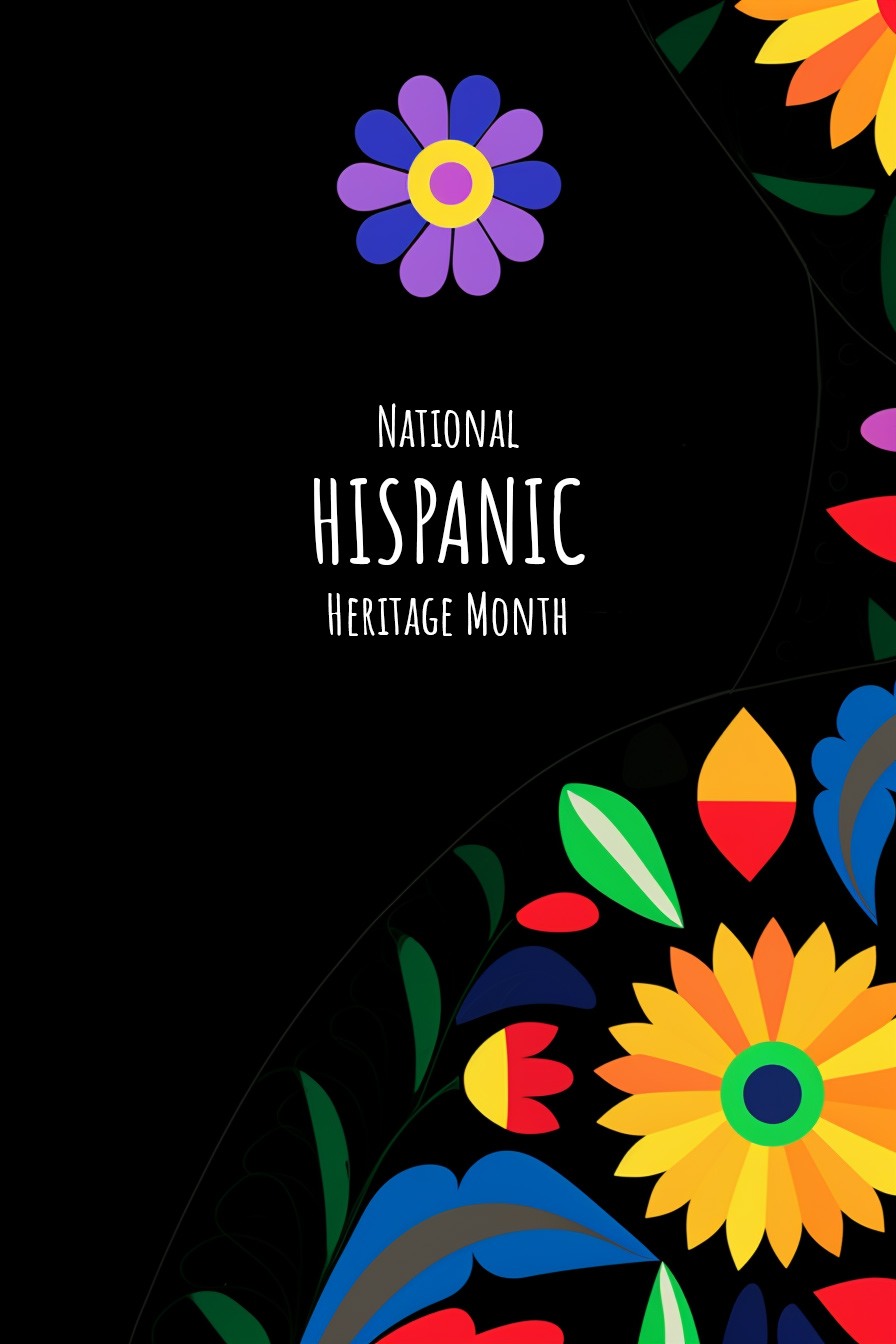 Hispanic Heritage Month Flowers 2 ecard