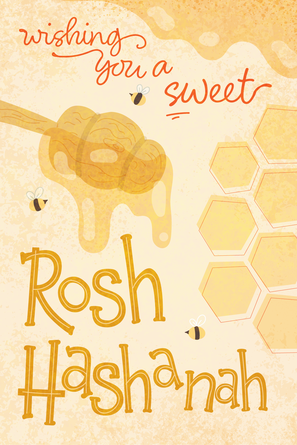 Sweet Rosh Hashanah ecard