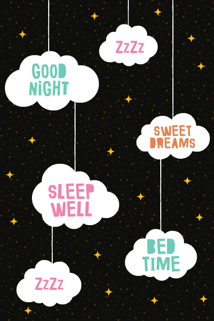 Goodnight Clouds ecard
