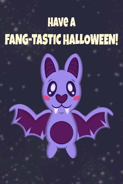 Fangtastic Halloween ecard