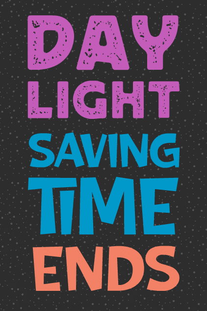 End daylight saving time, cool quote, summer time.' Sticker