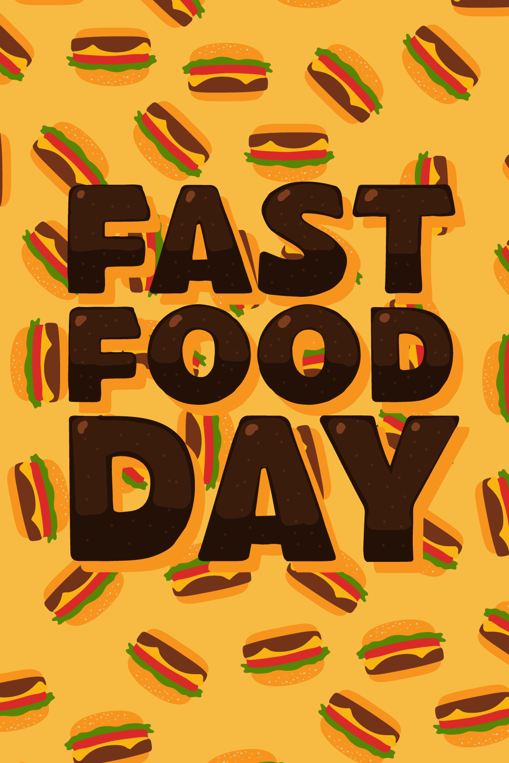 Fast Food Hamburgers ecard