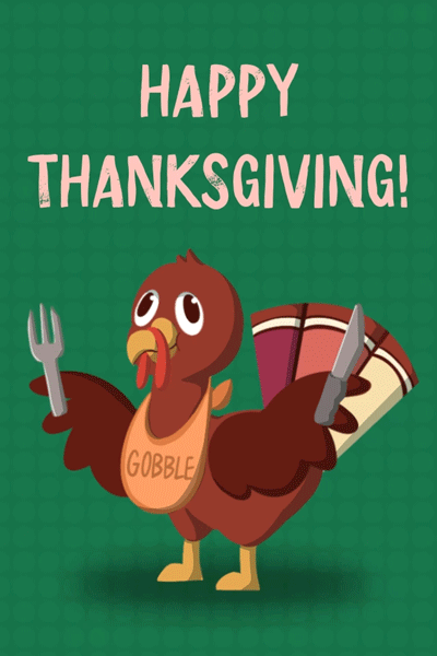 Gobble Turkey ecard