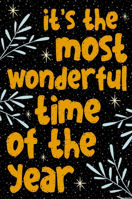 Most Wonderful Time ecard