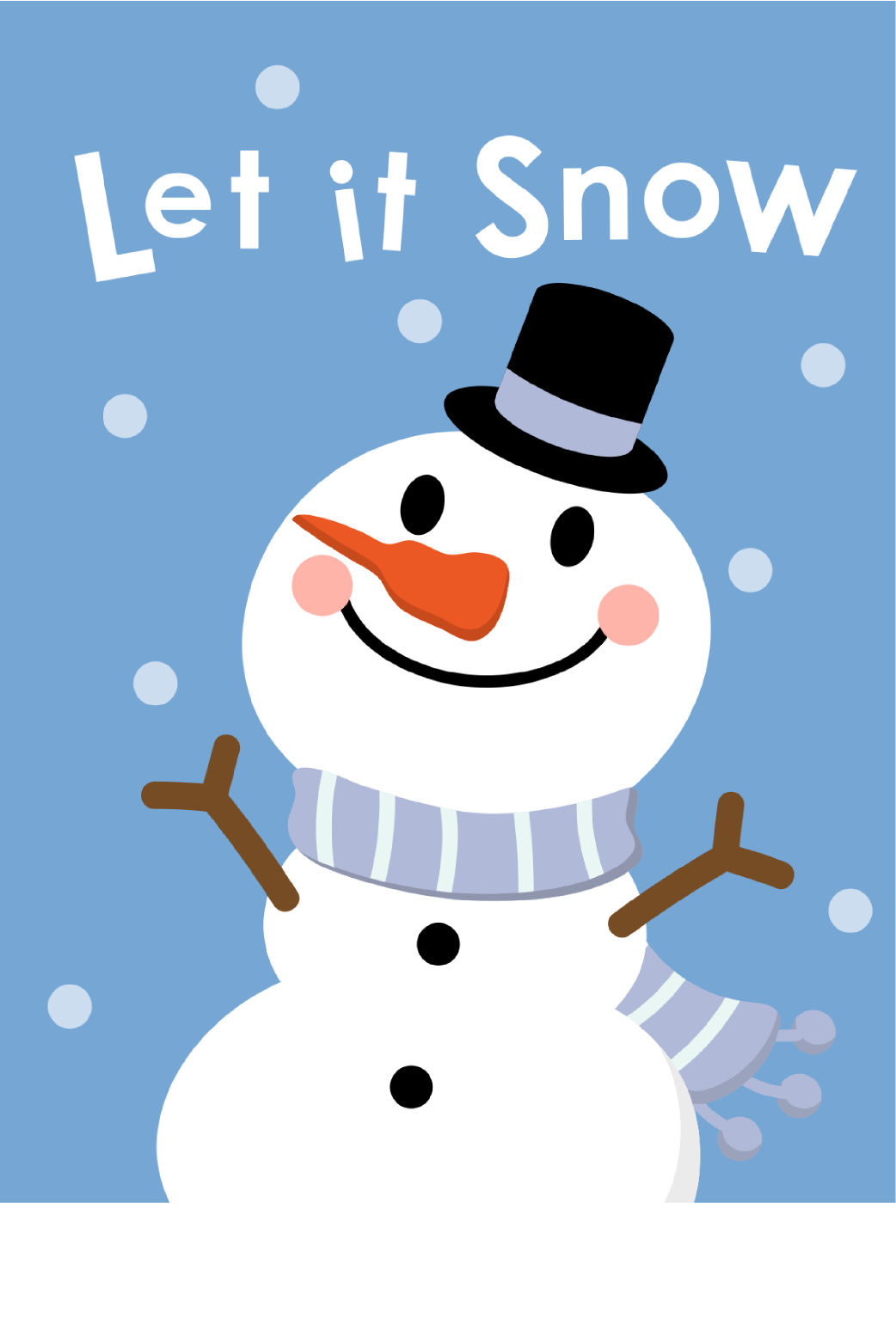 Let It Snowman ecard