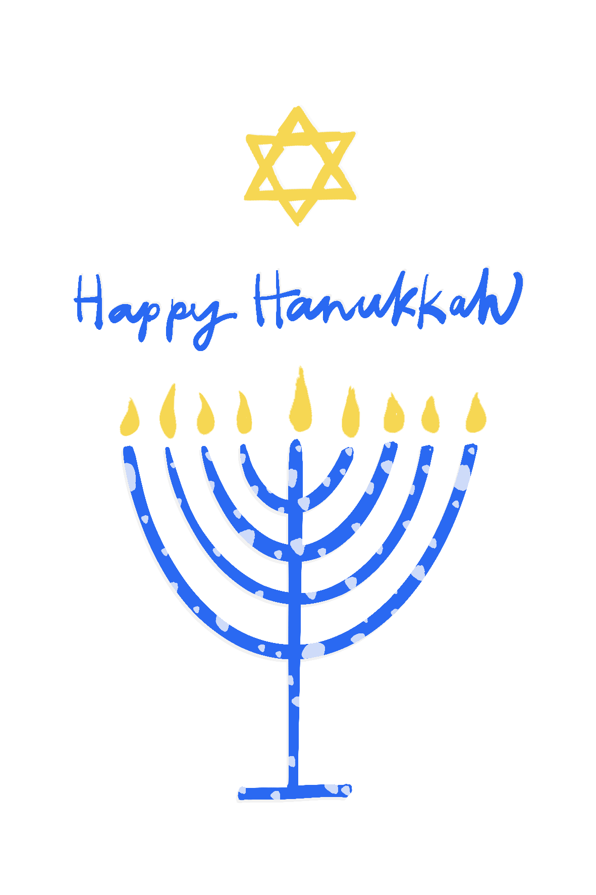 Menorah Flicker ecard