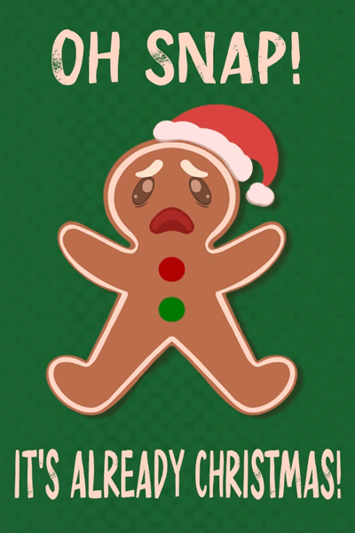 Oh Snap Christmas ecard