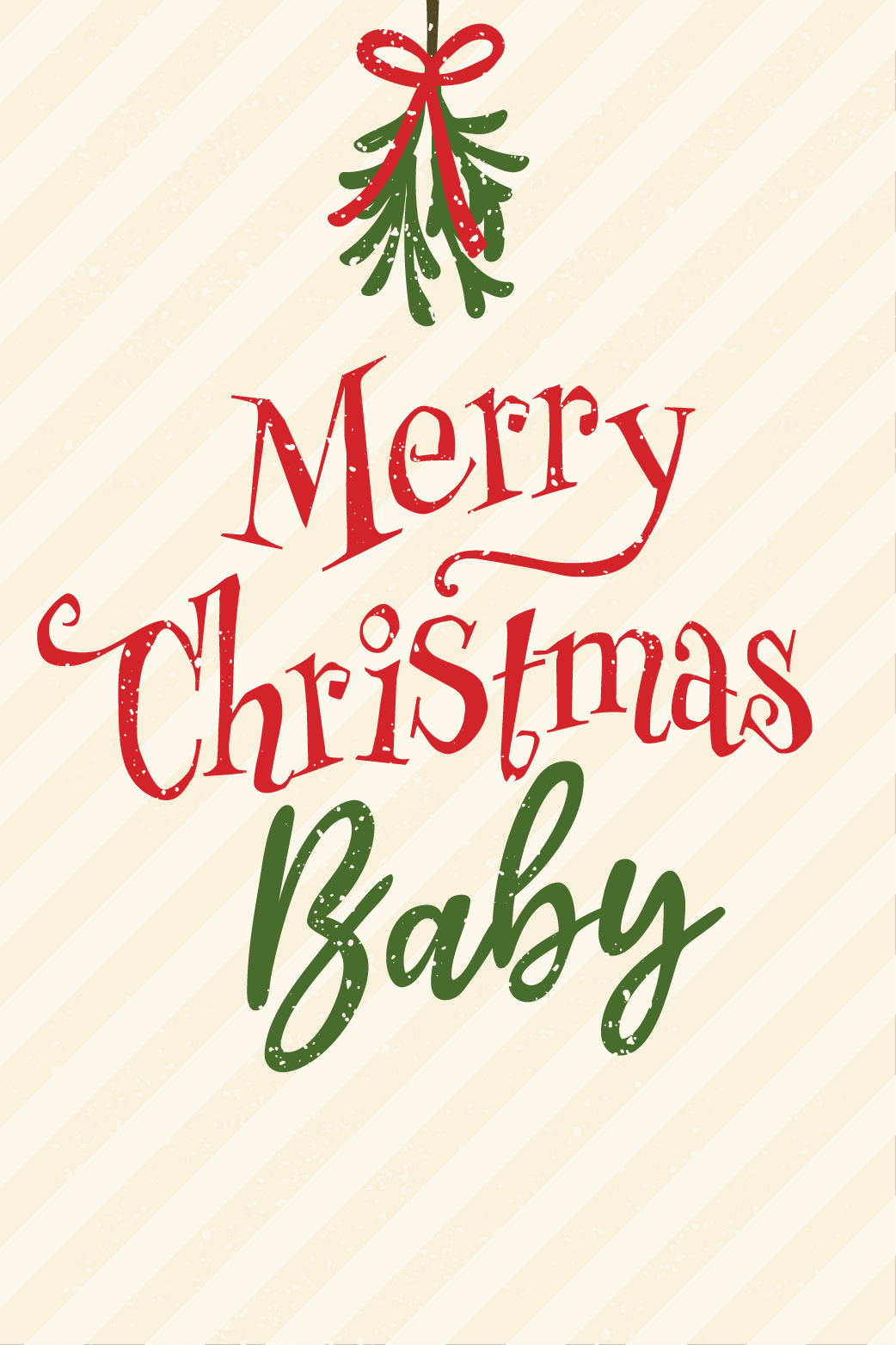 Merry Christmas Baby ecard