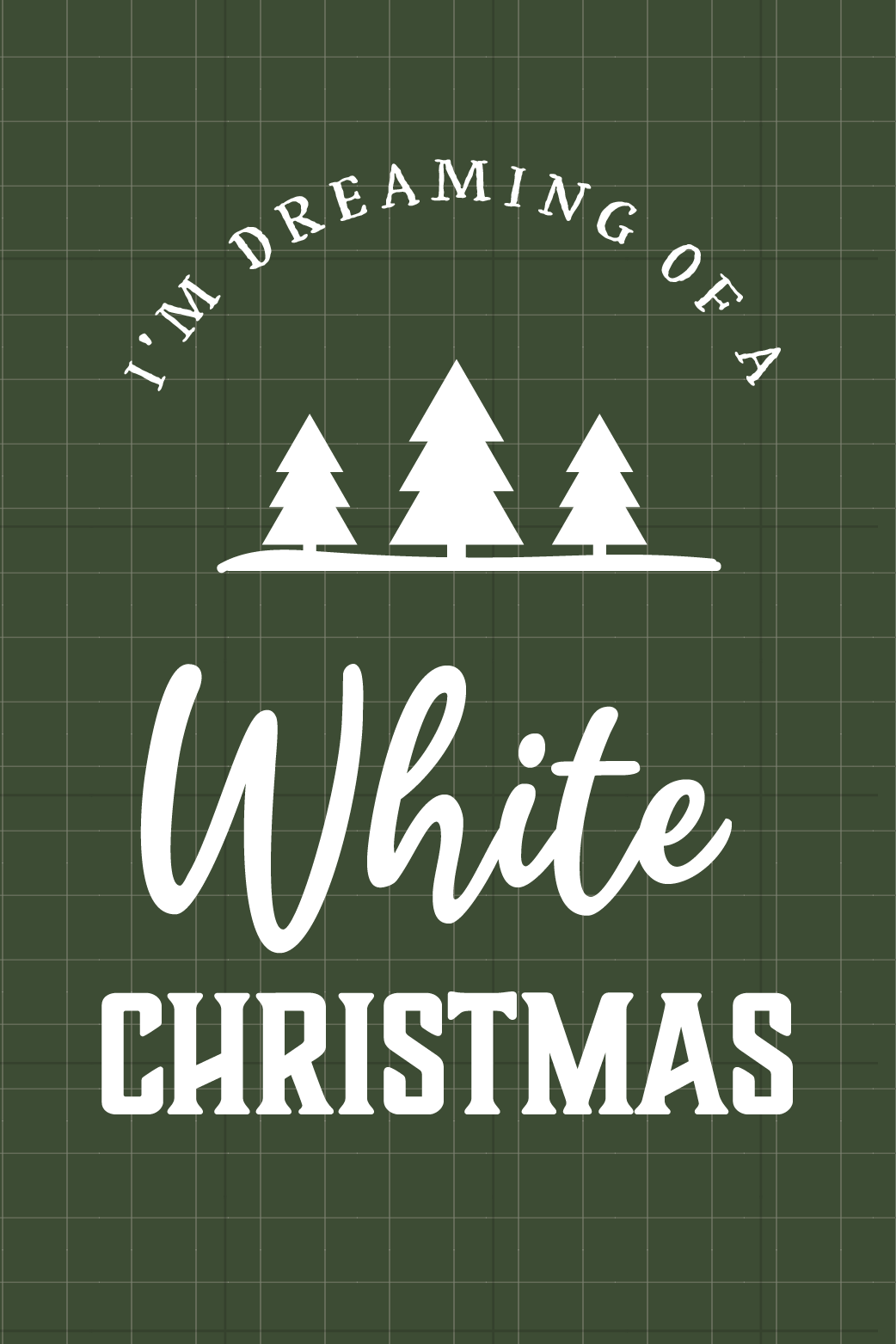 White Christmas ecard