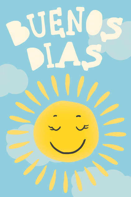 Buenos Dias Sol ecard