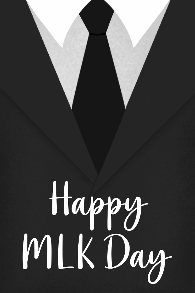 MLK Day Suit ecard