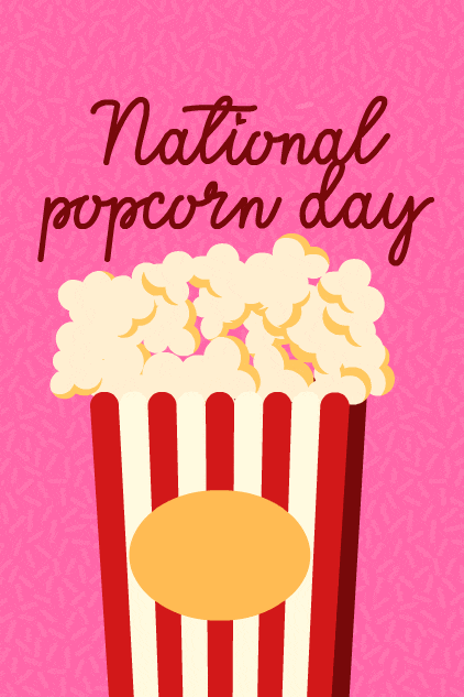 Popcorn Box ecard