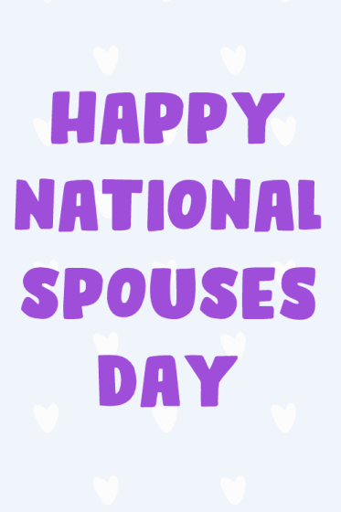 Spouse Day Flowers ecard