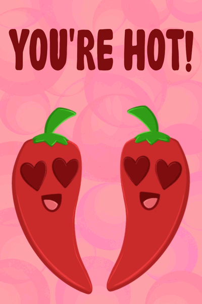 You're Hot ecard