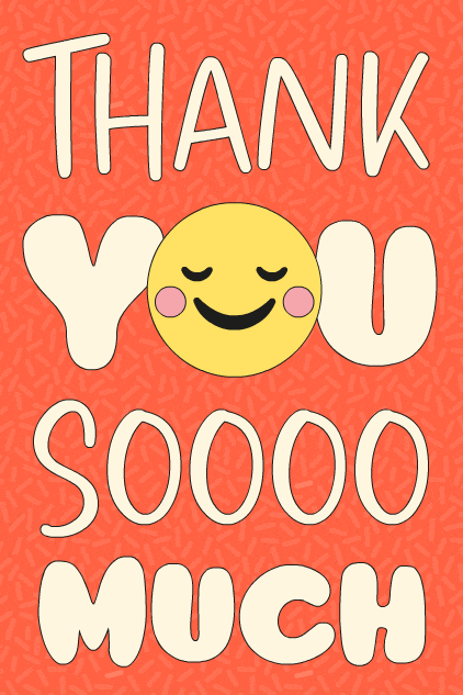 Thank You Soooo Much ecard