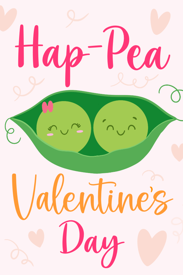 Hap Pea Valentines Day! ecard