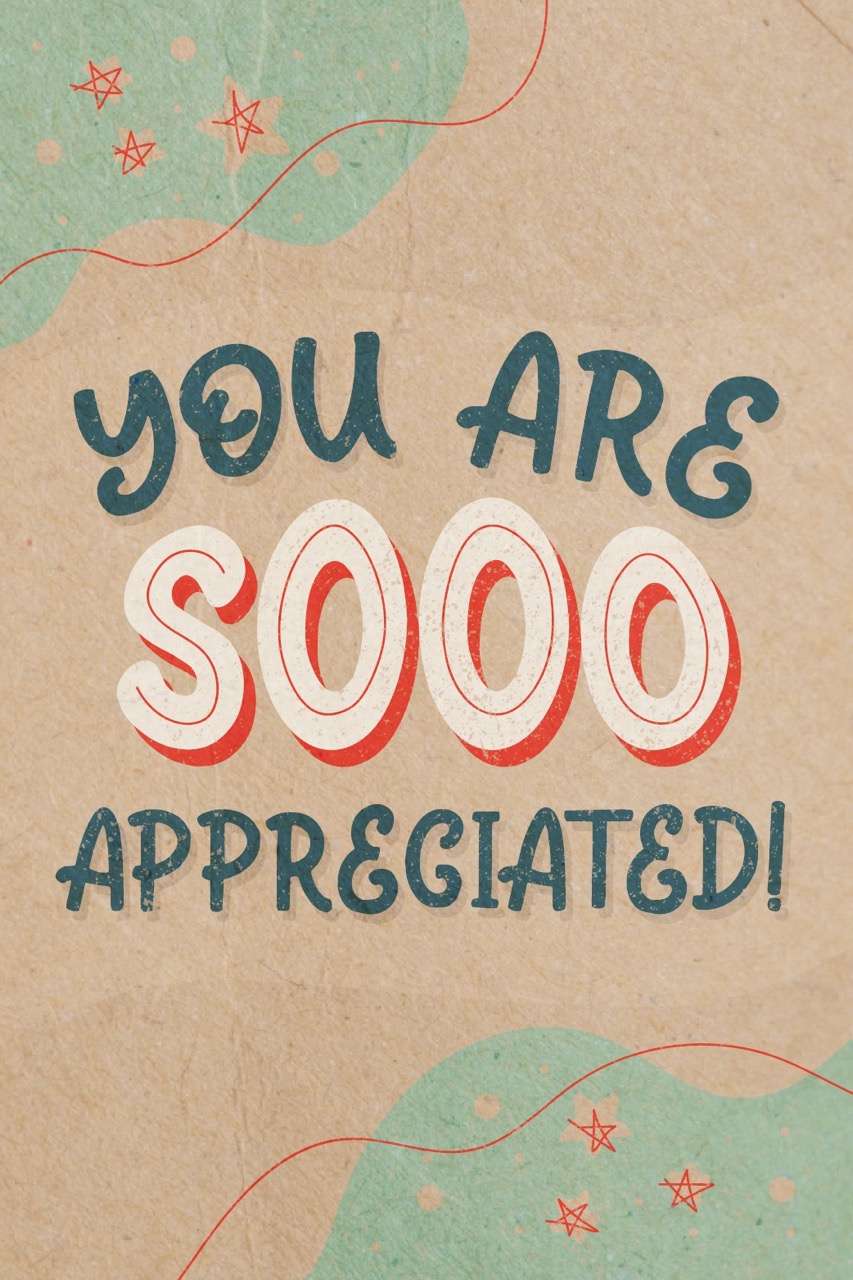 You Are SOOO Appreciated  ecard