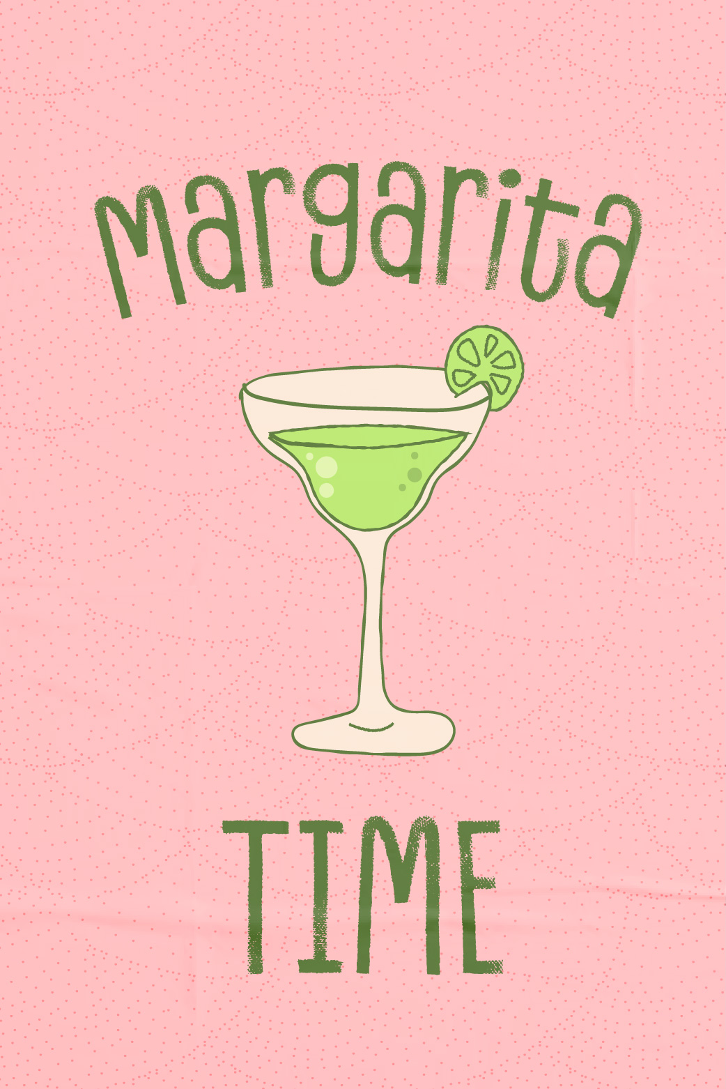 Margarita Time ecard