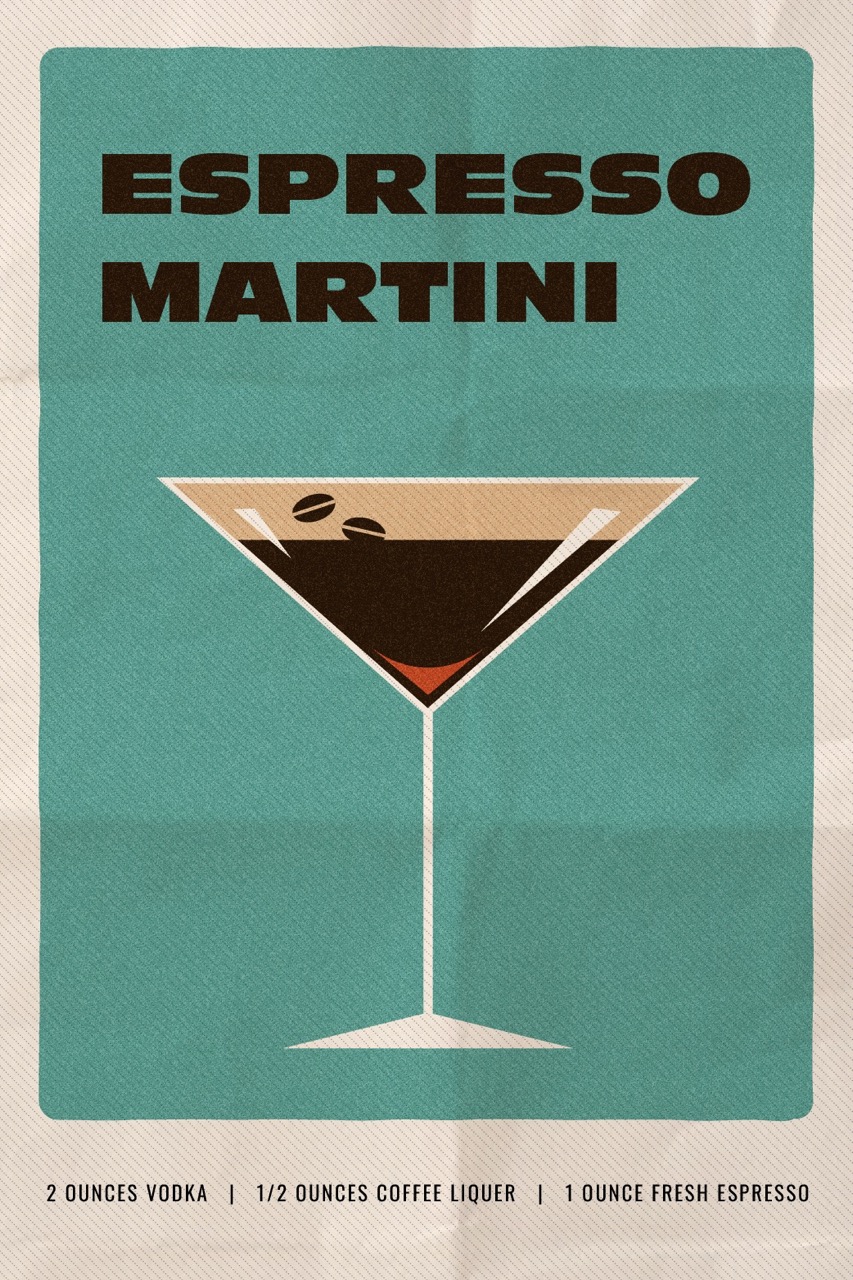 Espresso Martini ecard