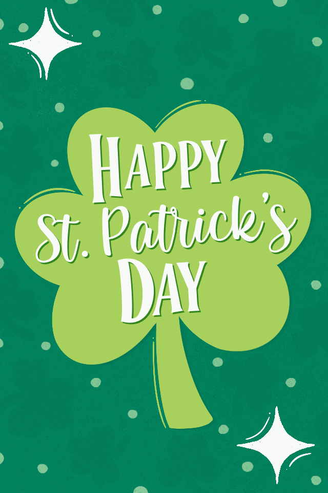 Happy St Patrick's Day Shamrock ecard