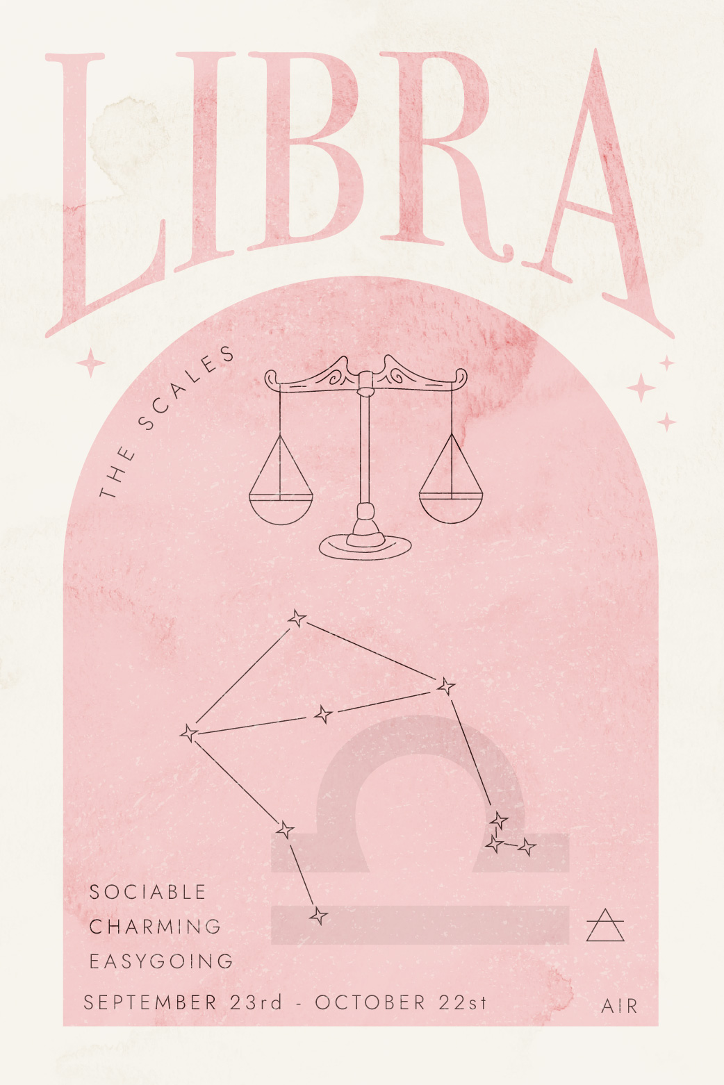 Libra 1 ecard