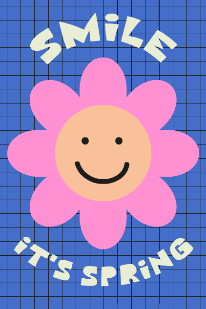 Smile It's Spring ecard