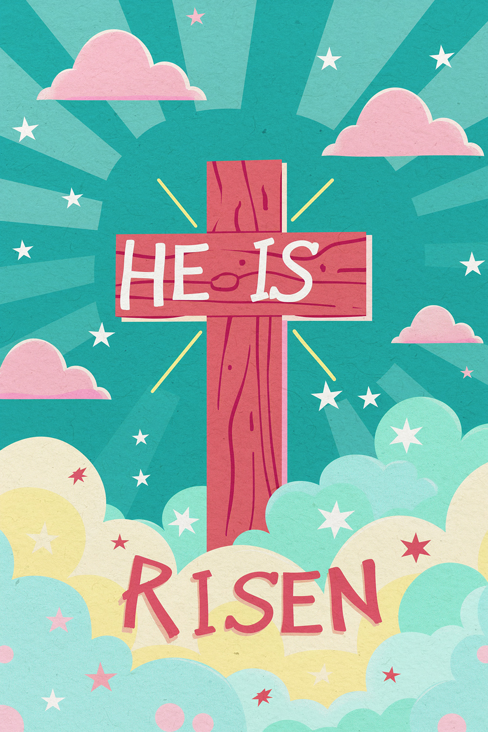 Pink Cross ecard
