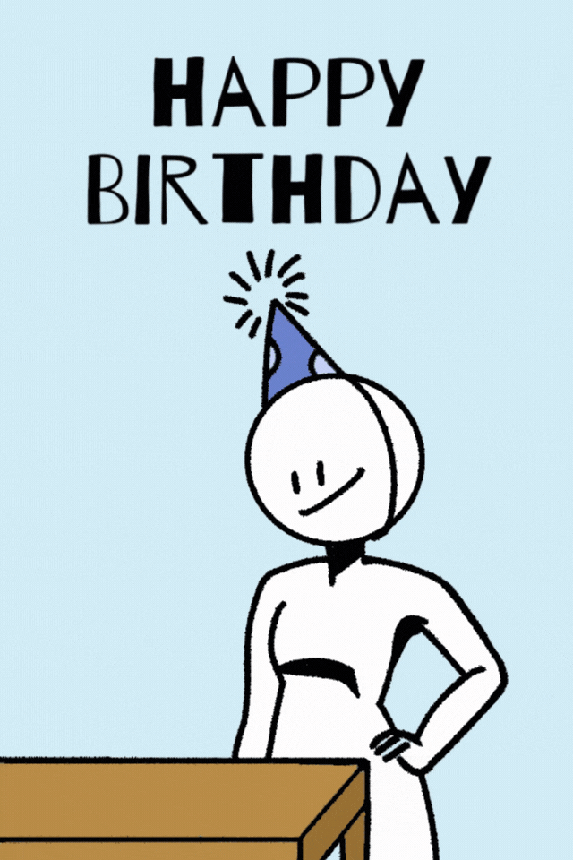 April Fools Birthday ecard