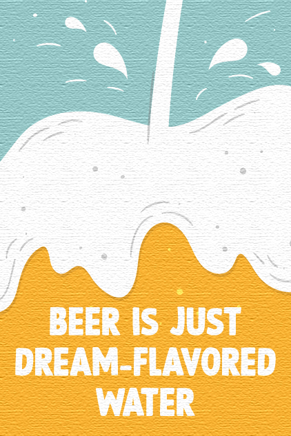 Dream Flavored Water ecard