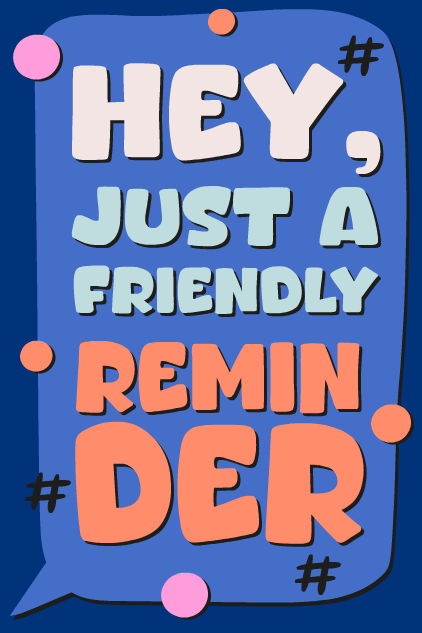 Reminder Dialogue  ecard