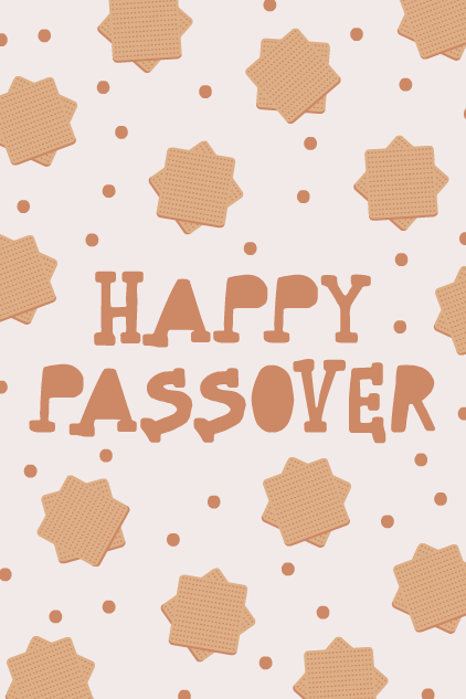 Matza Stars ecard