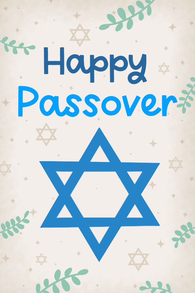 Happy Passover Star Of David ecard