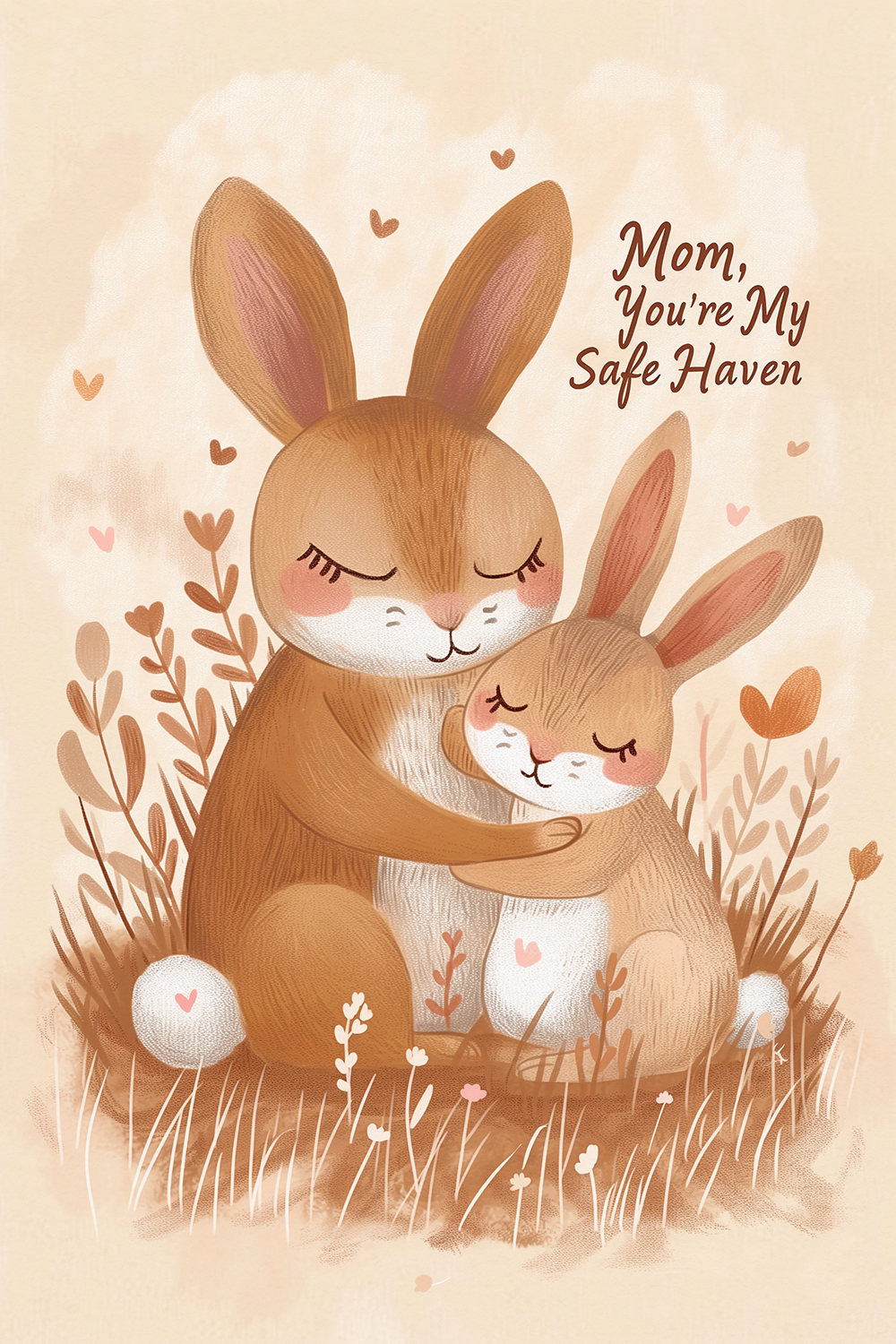 Mom You're My Safe Haven  ecard